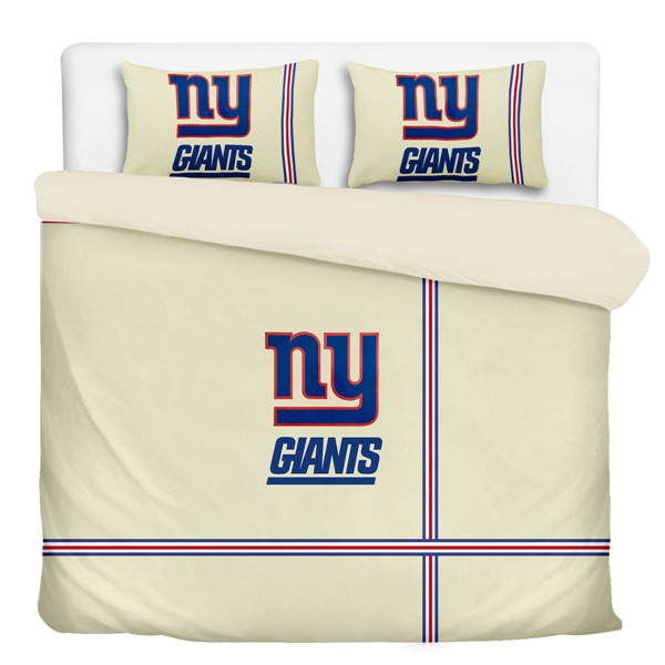 New York Giants 3-Pieces Full Bedding 002